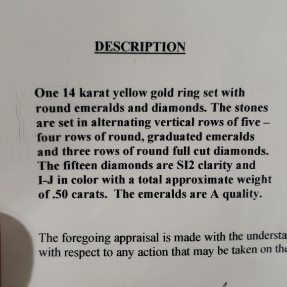 14 KT YELLOW GOLD RING - Picture 12 of 12